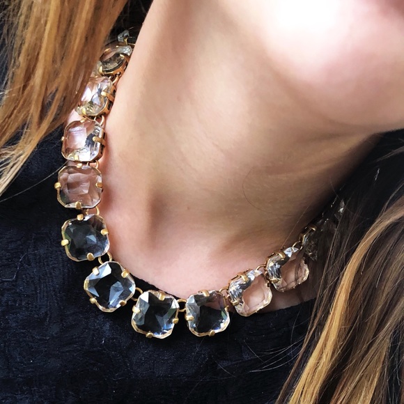 J. Crew Jewelry - J. Crew | Crystal Cube Necklace